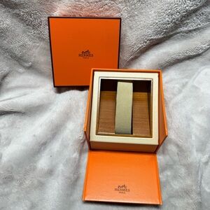 HERMES Watch Box 4.40x4.25x3 inches